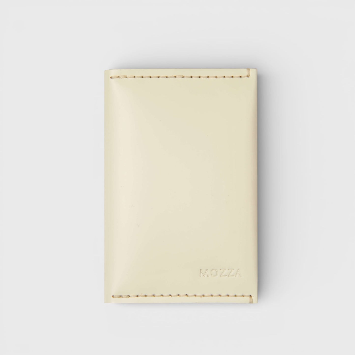 Étui passeport cuir | Beige