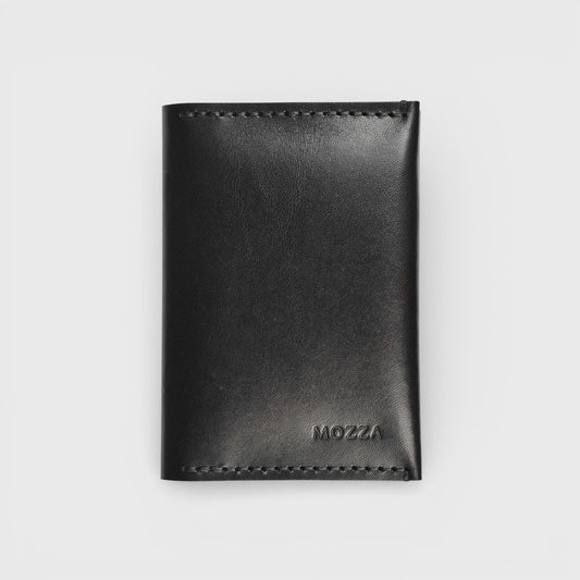 Étui passeport cuir | Noir