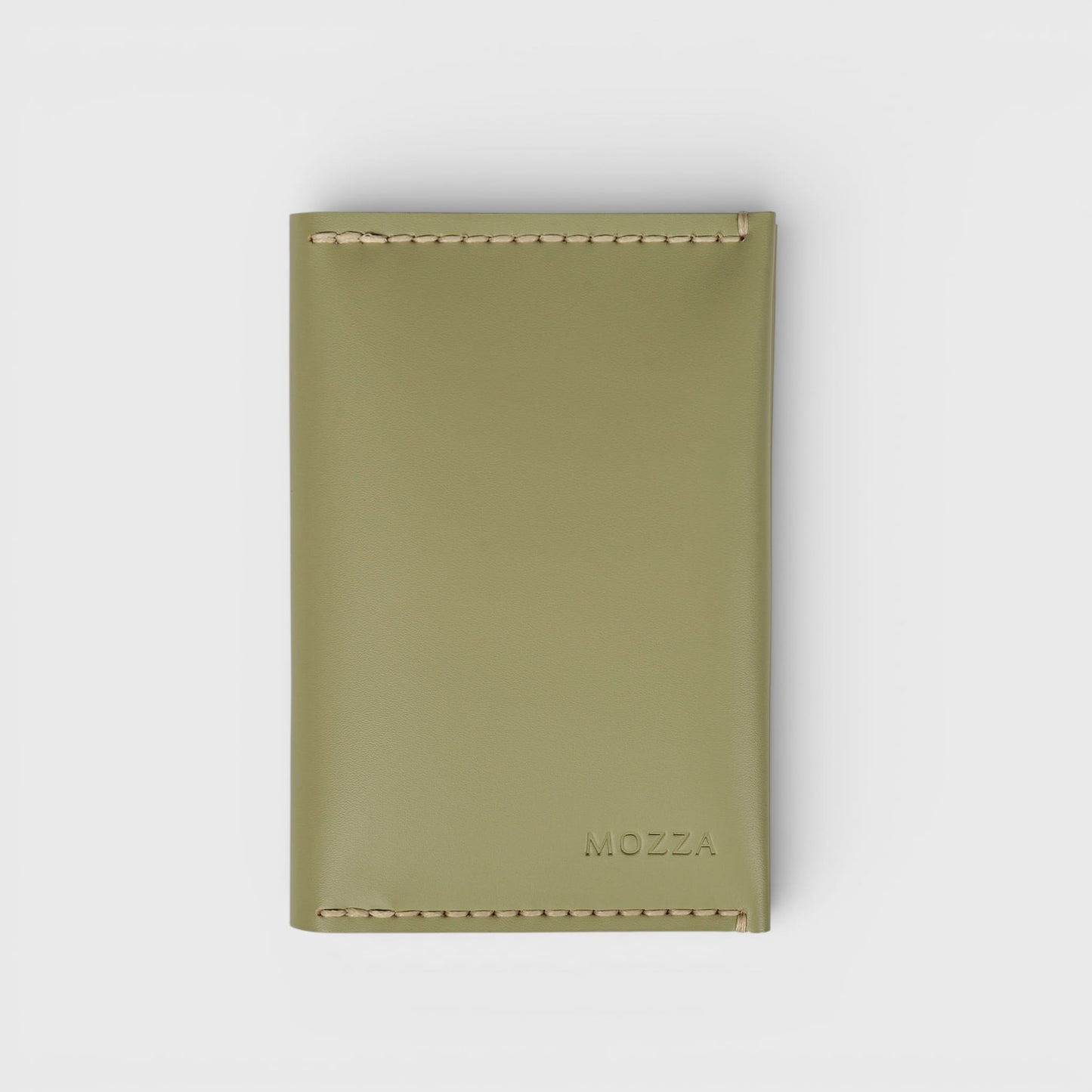 Étui passeport cuir | Olive