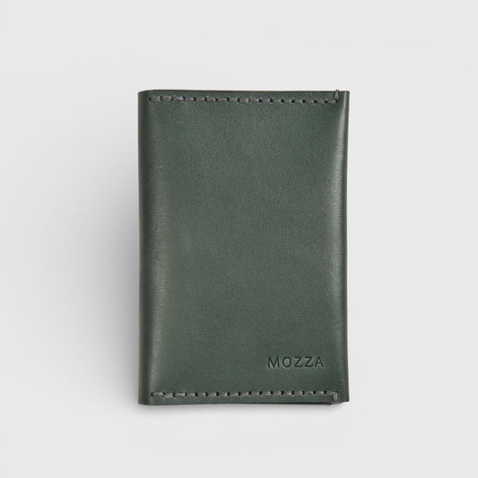 Étui passeport cuir | Kaki