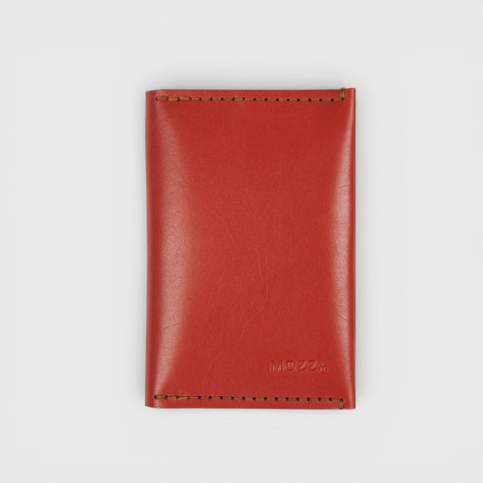 Étui passeport cuir | Rouge