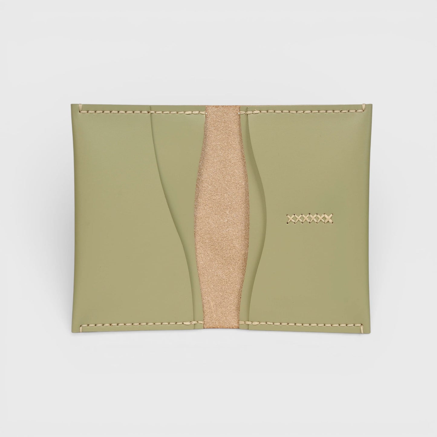 Étui passeport cuir | Olive